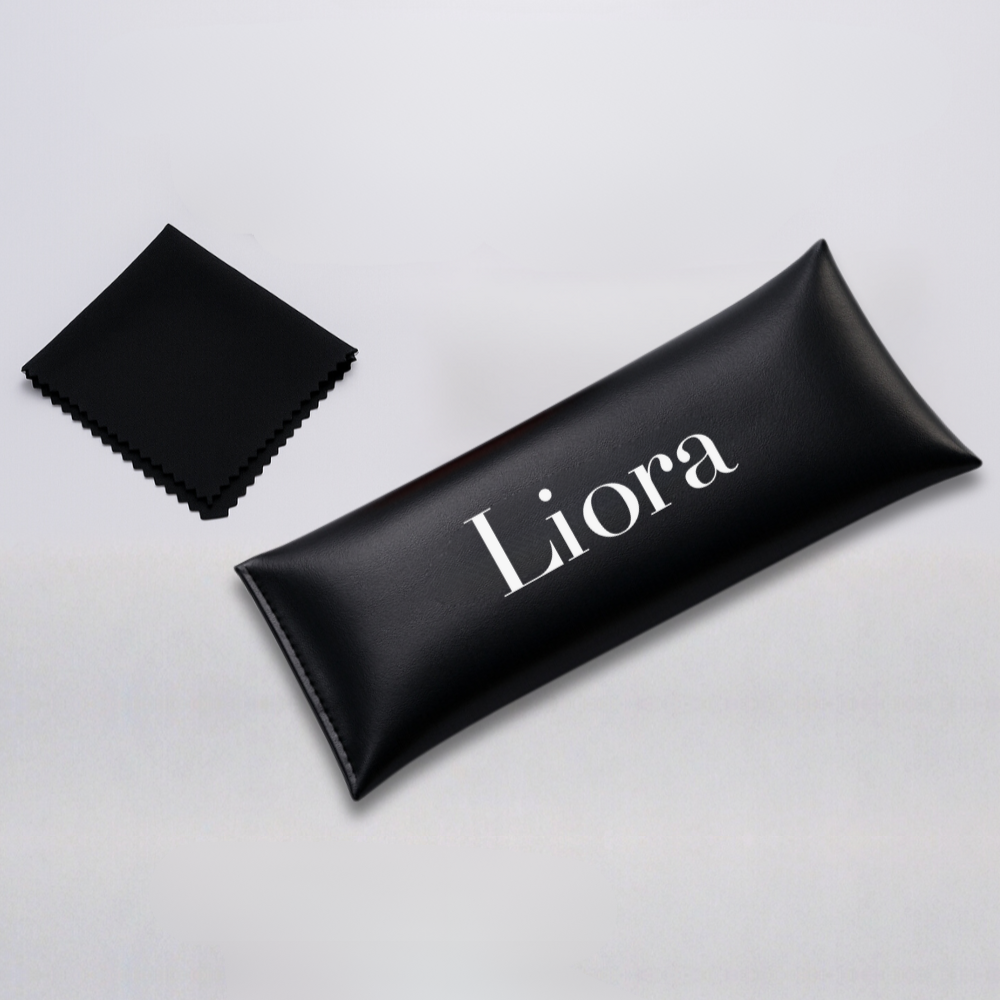 Étui à Lunettes & Chiffon de Nettoyage Liora™
